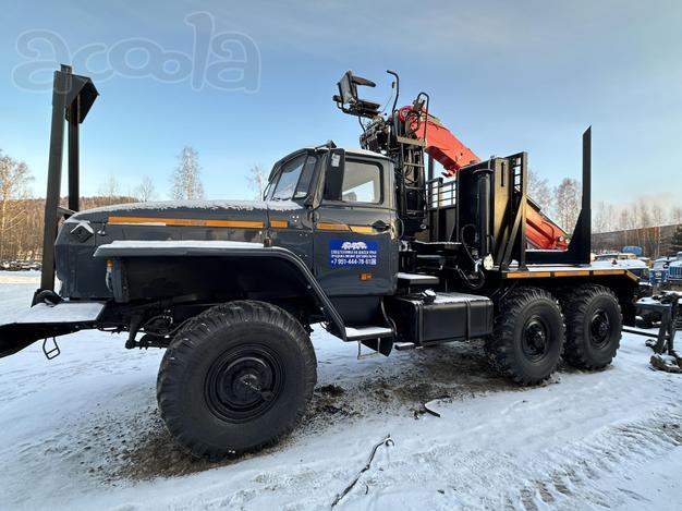 Лесовоз Урал с КМУ ЯМЗ-236НЕ2 турбированный капремонт 2026