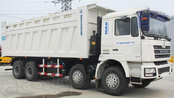 Самосвал Шакман (Shacman. Shaanxi) f3000 8x4 с угольным кузовом