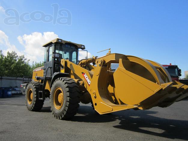 Фронтальный погрузчик с челюстным захватом XCMG LW300F