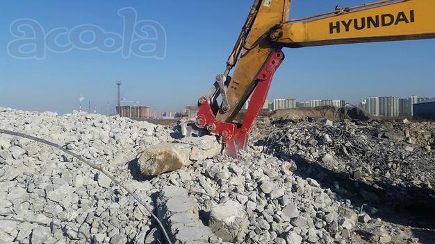 Крашер бетона для экскаваторов импортного изготовления