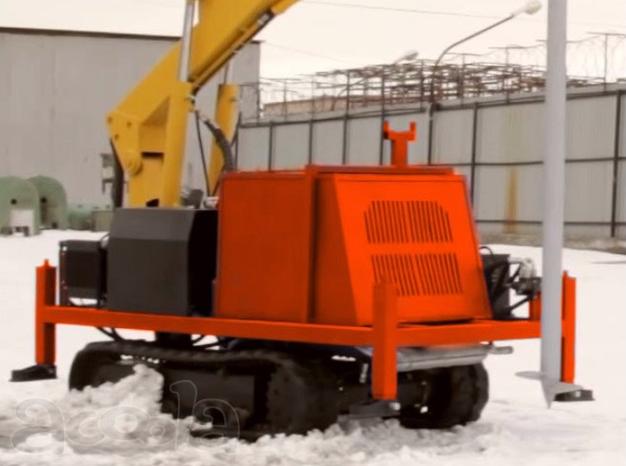 Установка для завинчивания свай SV 80