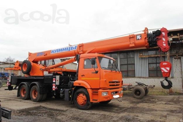 Автокран 25 тонн в аренду