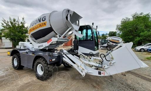 Самозагружащий автобетоносмеситель Yugong SDM1500