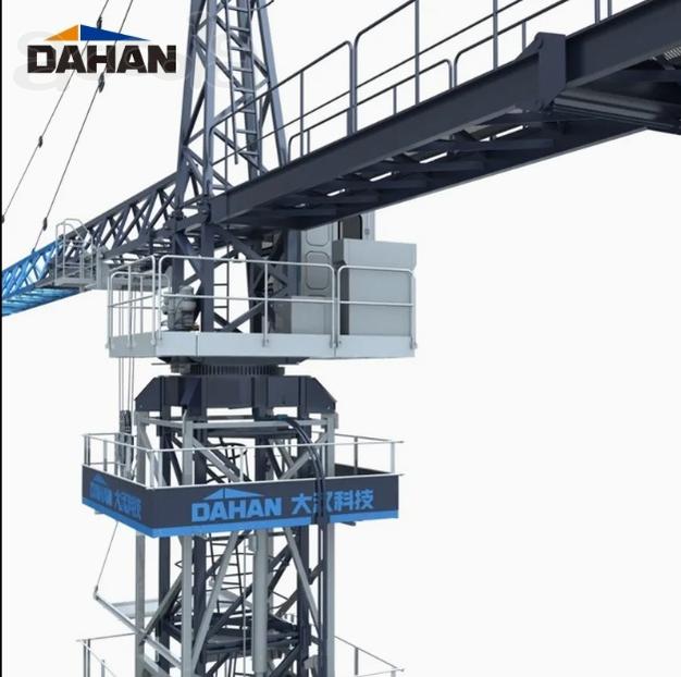 Высокопроизводительный башенный кран Dahan Qtz250 для тяжелых подъёмов