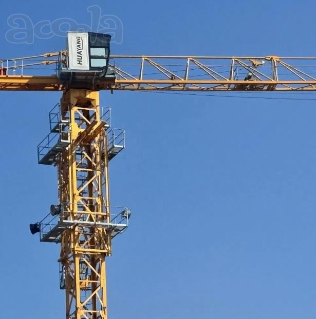 CE сертифицированная 10ton 70m башенный кран с плоской стрелой